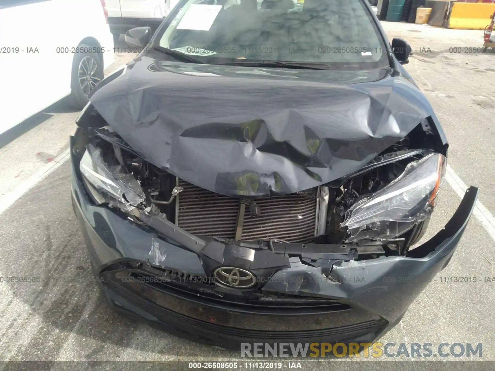 6 Photograph of a damaged car 5YFBURHE0KP872415 TOYOTA COROLLA 2019