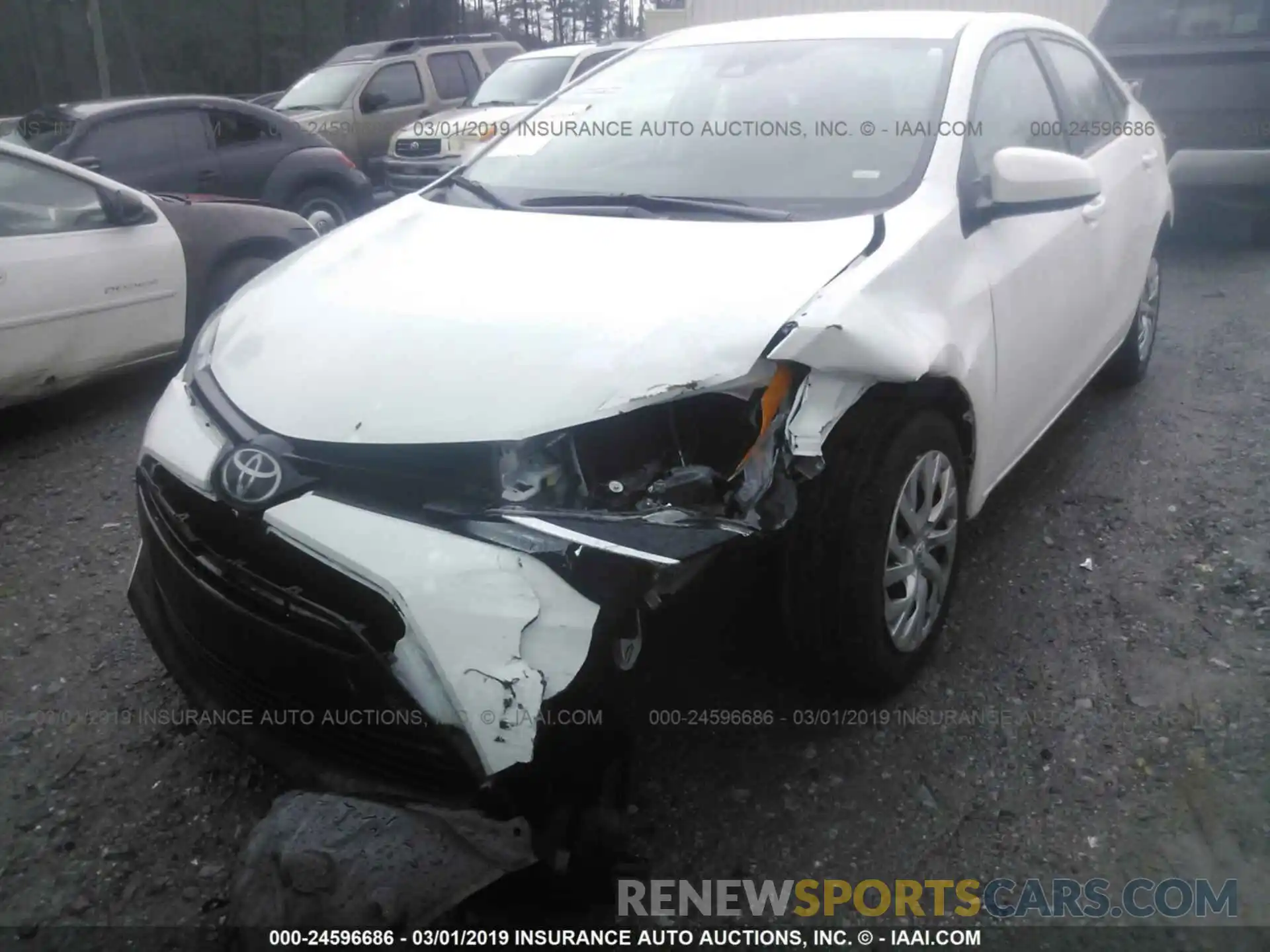 6 Photograph of a damaged car 5YFBURHE0KP872429 TOYOTA COROLLA 2019