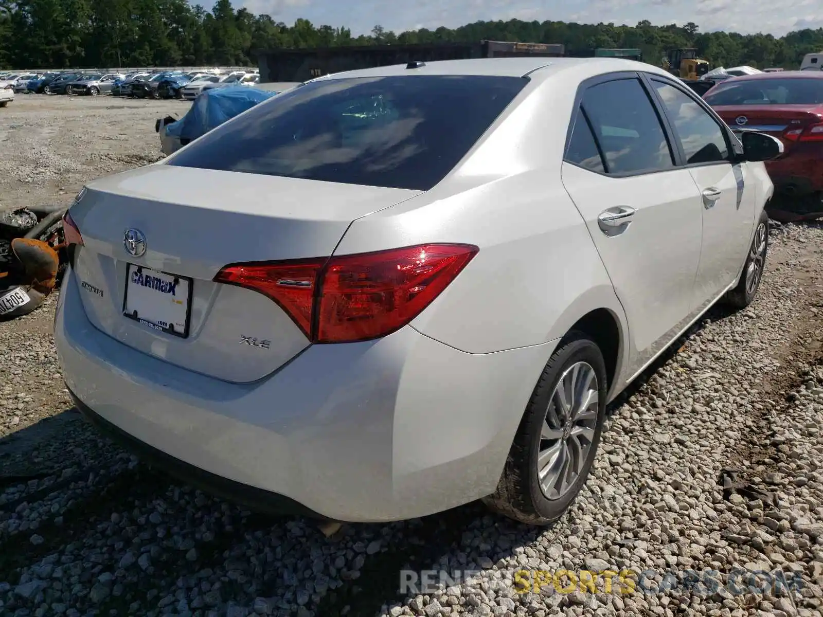 4 Photograph of a damaged car 5YFBURHE0KP872978 TOYOTA COROLLA 2019