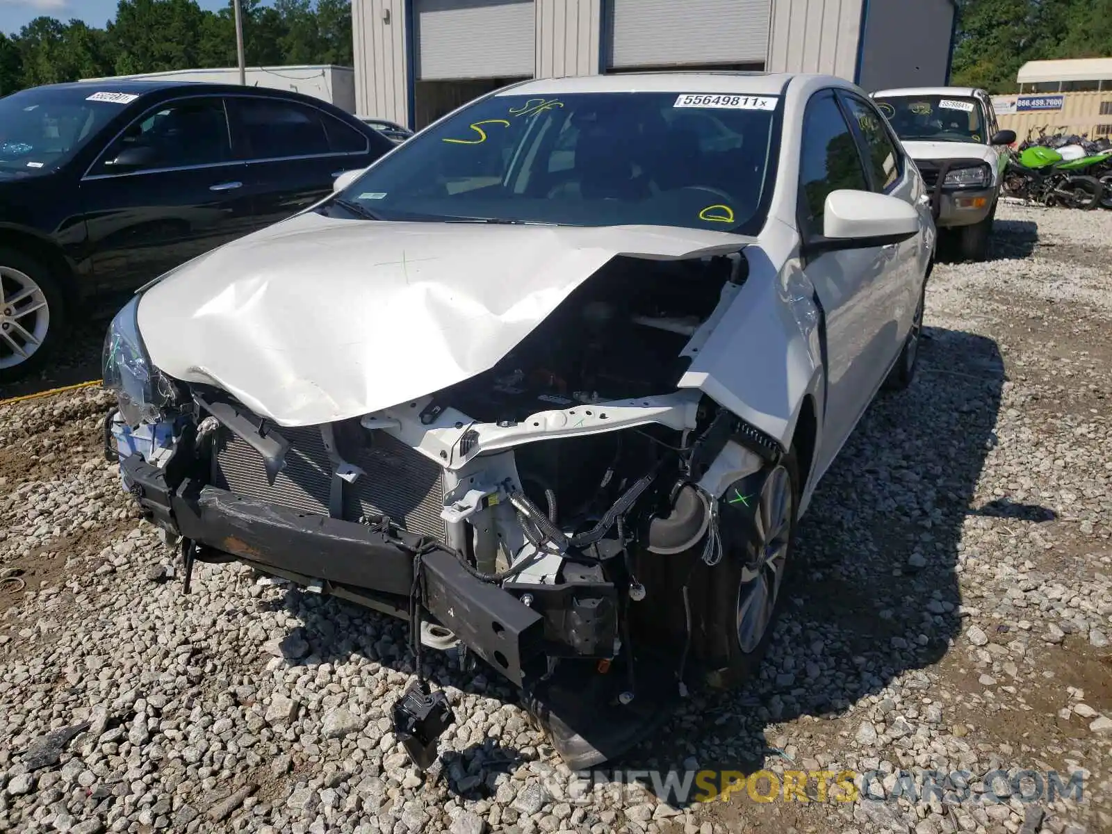 9 Photograph of a damaged car 5YFBURHE0KP872978 TOYOTA COROLLA 2019