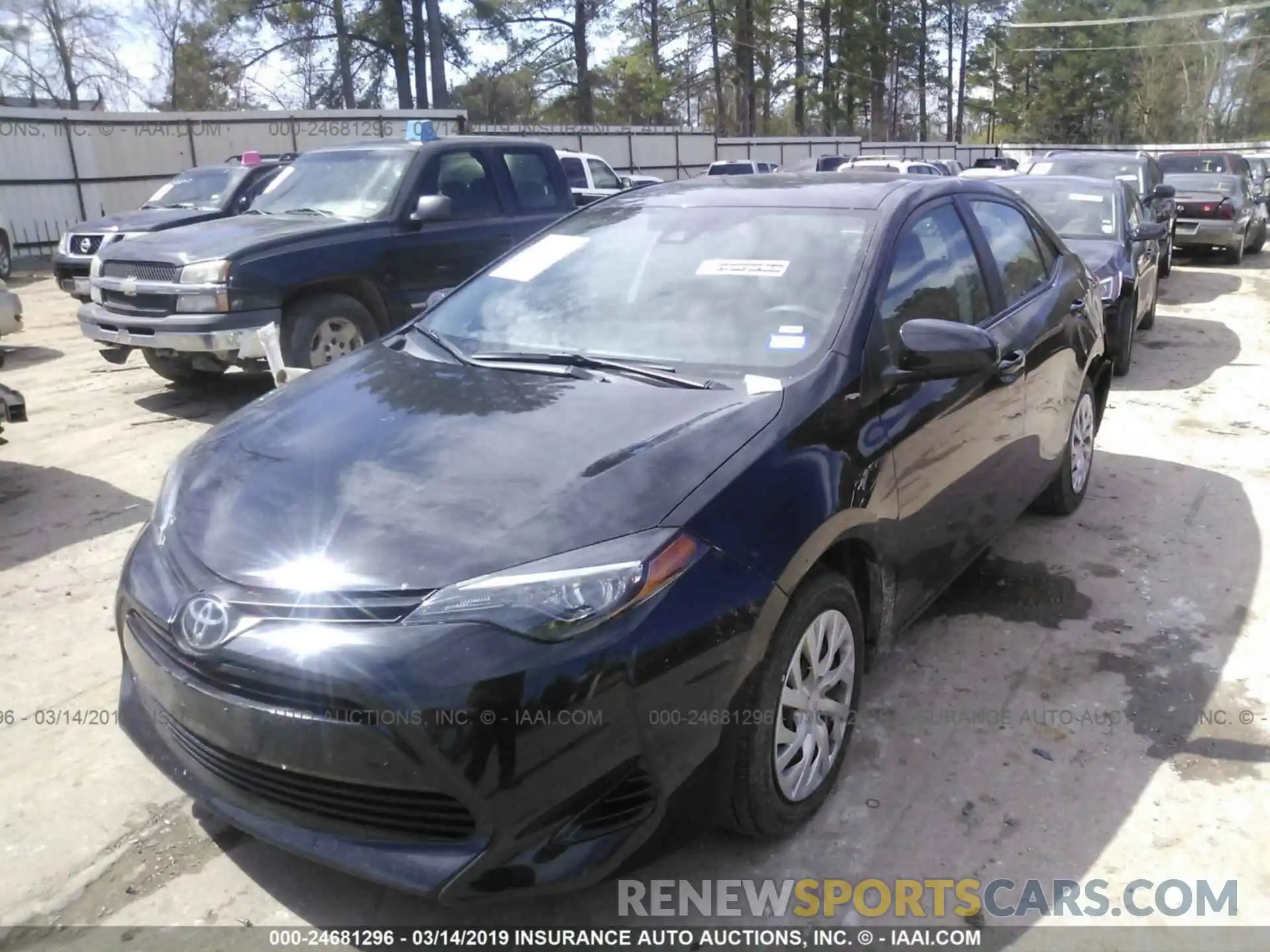 2 Photograph of a damaged car 5YFBURHE0KP873029 TOYOTA COROLLA 2019