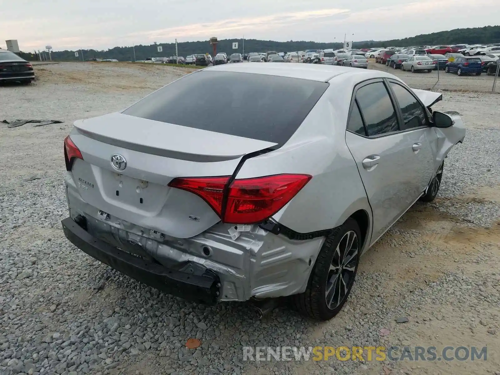 4 Photograph of a damaged car 5YFBURHE0KP873211 TOYOTA COROLLA 2019