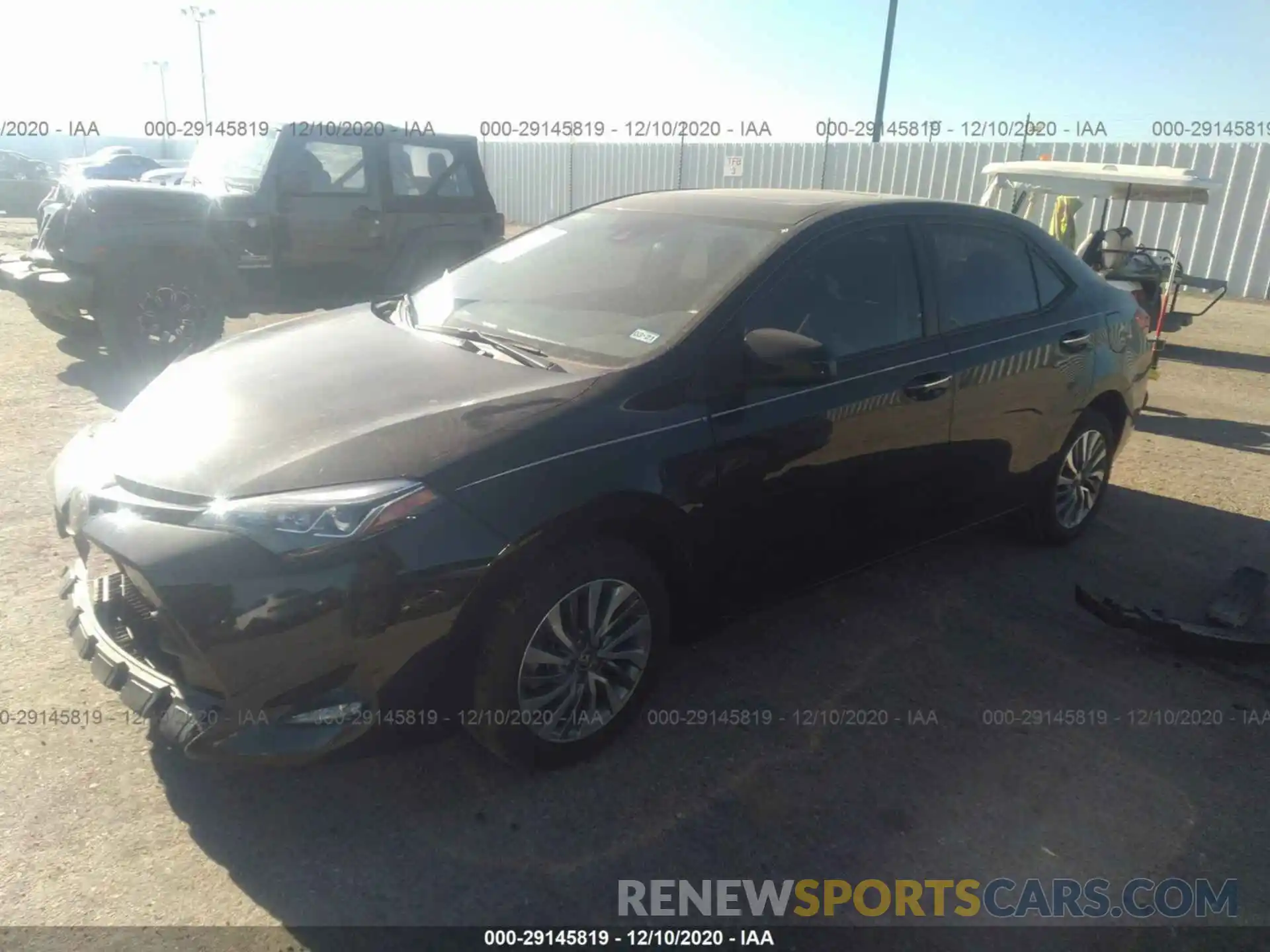 2 Фотография поврежденного автомобиля 5YFBURHE0KP873399 TOYOTA COROLLA 2019