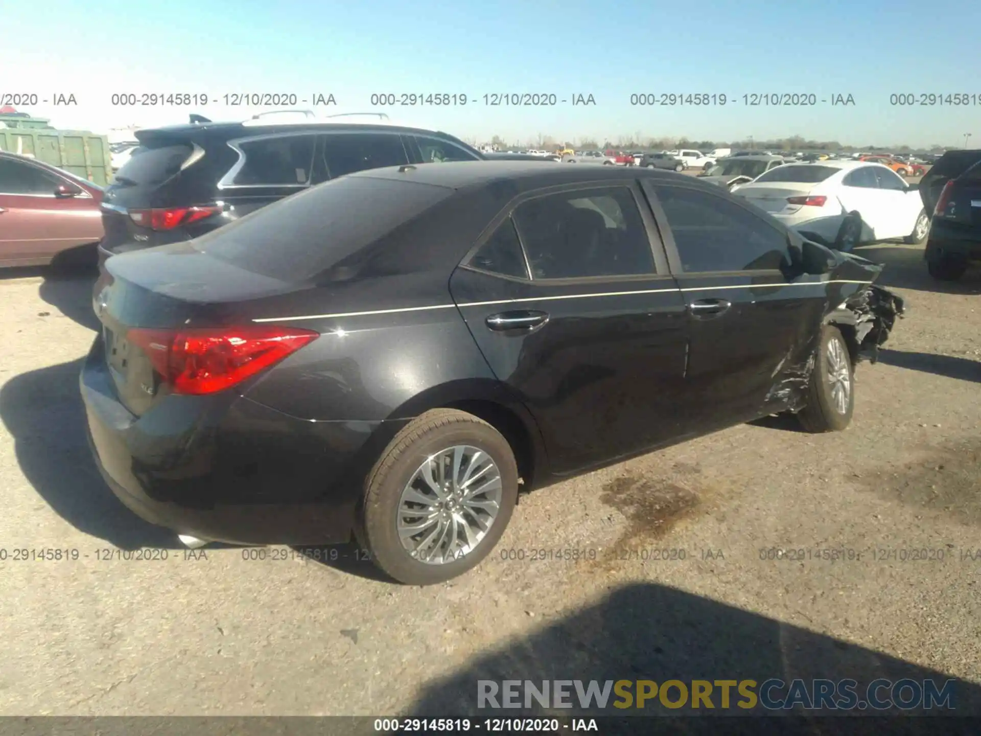 4 Photograph of a damaged car 5YFBURHE0KP873399 TOYOTA COROLLA 2019