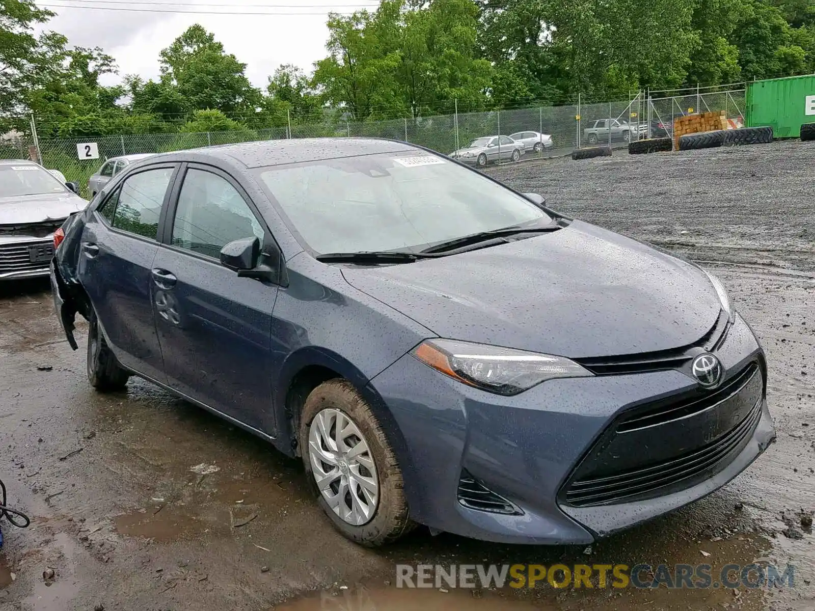 1 Photograph of a damaged car 5YFBURHE0KP873452 TOYOTA COROLLA 2019