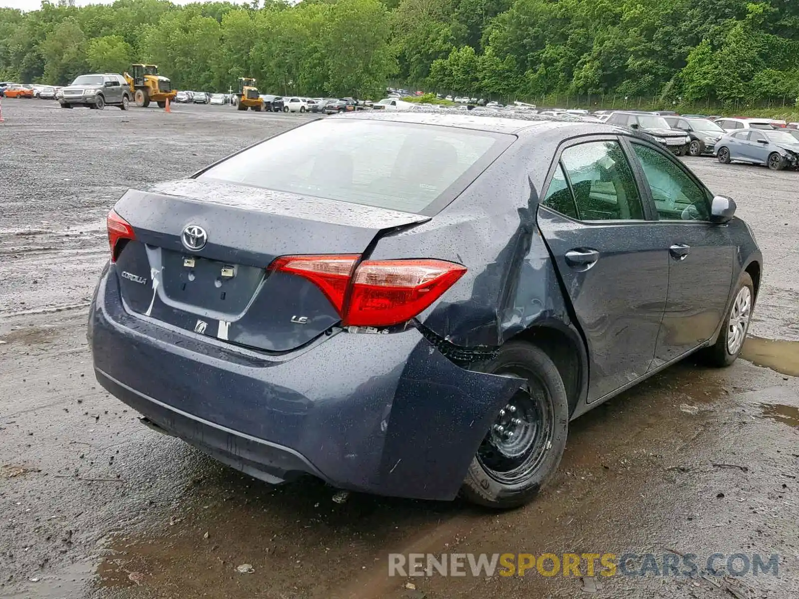 4 Photograph of a damaged car 5YFBURHE0KP873452 TOYOTA COROLLA 2019