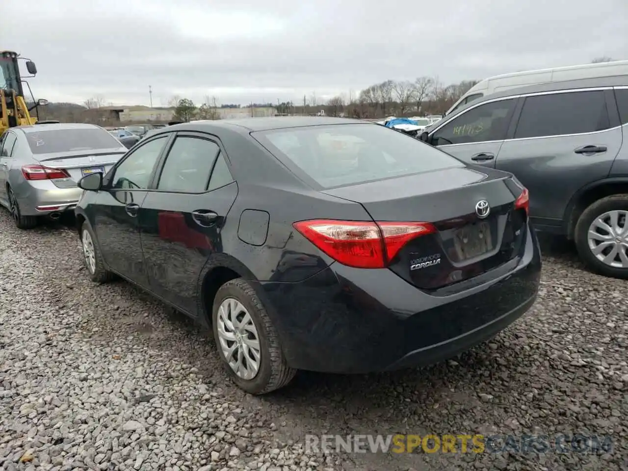 3 Photograph of a damaged car 5YFBURHE0KP873564 TOYOTA COROLLA 2019