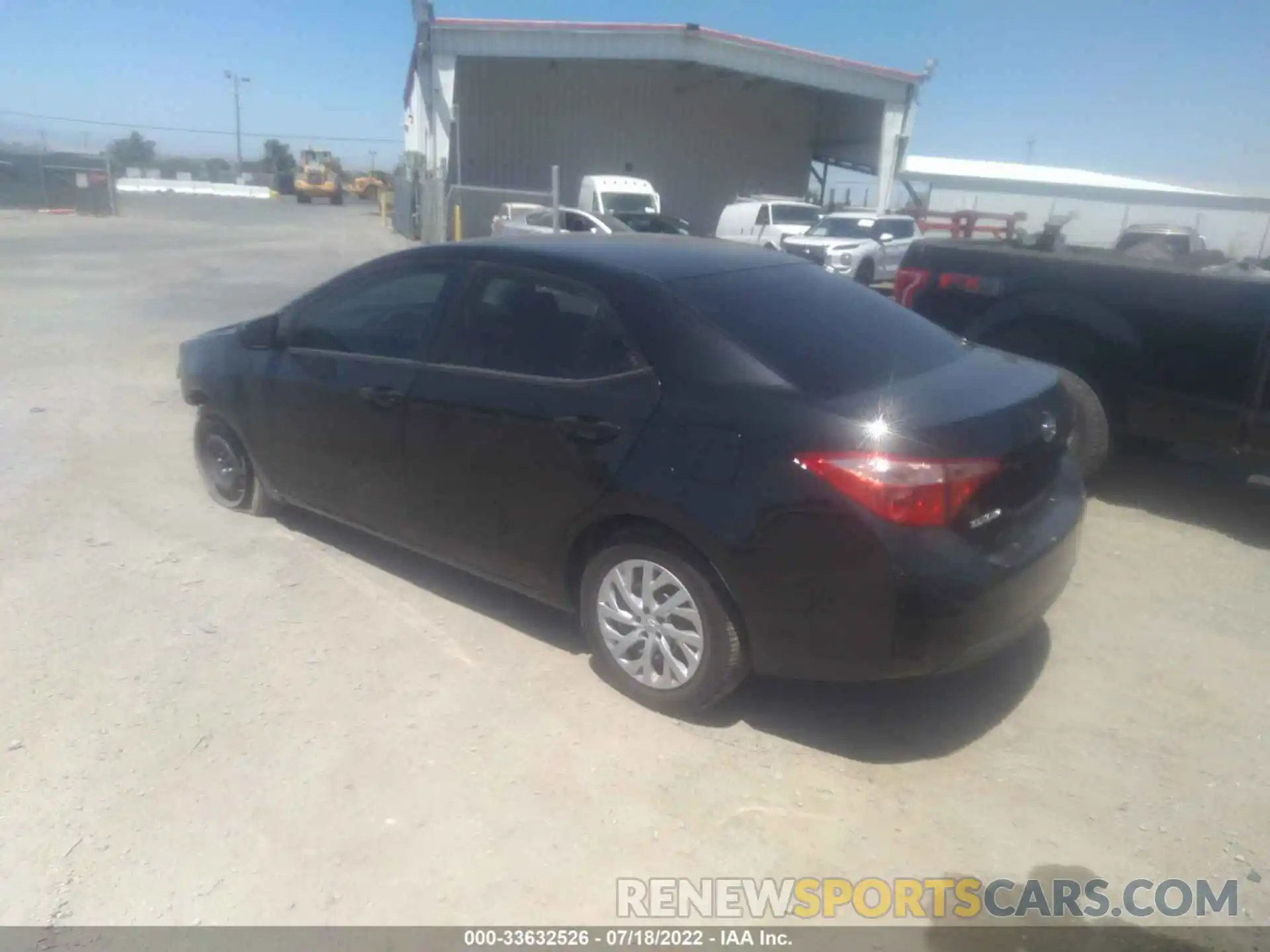 3 Photograph of a damaged car 5YFBURHE0KP874990 TOYOTA COROLLA 2019