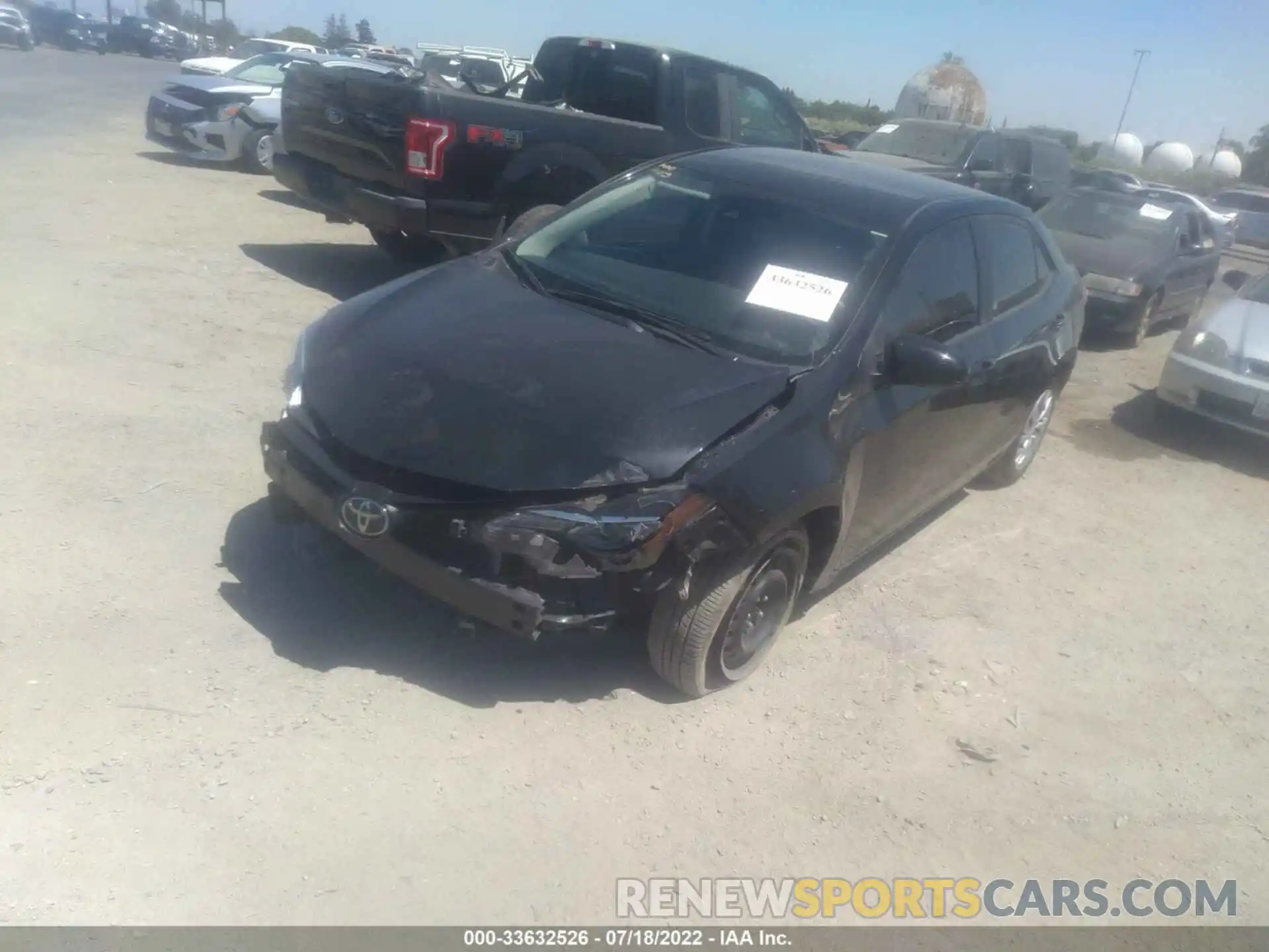 6 Photograph of a damaged car 5YFBURHE0KP874990 TOYOTA COROLLA 2019