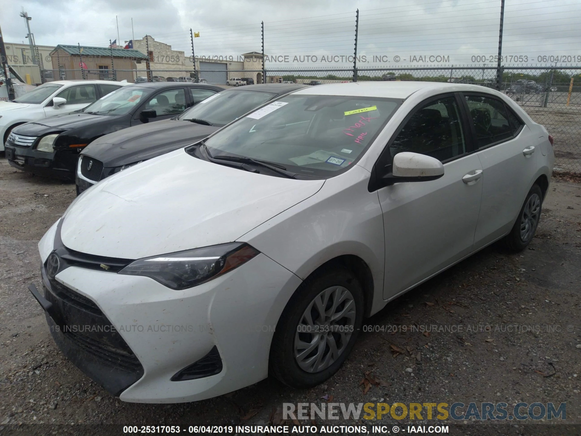 2 Photograph of a damaged car 5YFBURHE0KP875010 TOYOTA COROLLA 2019