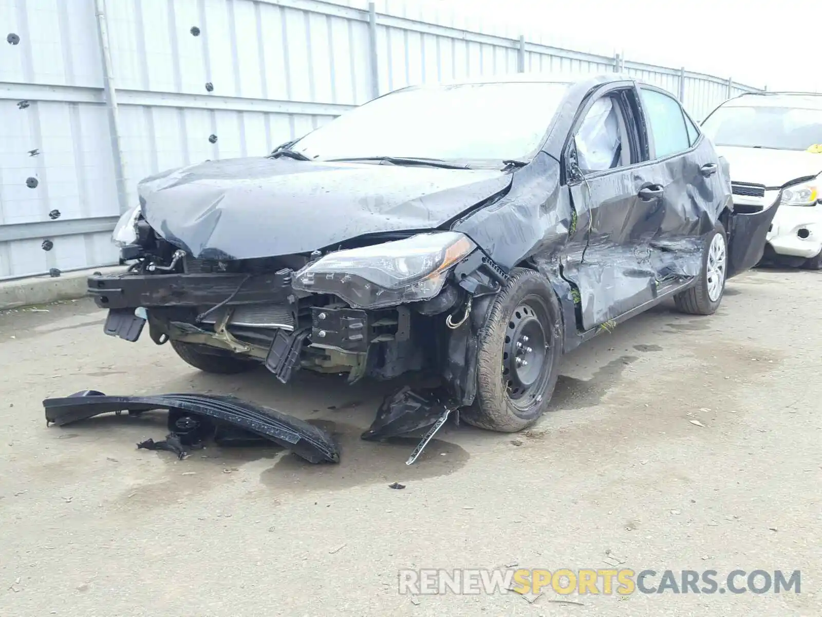 9 Photograph of a damaged car 5YFBURHE0KP875296 TOYOTA COROLLA 2019