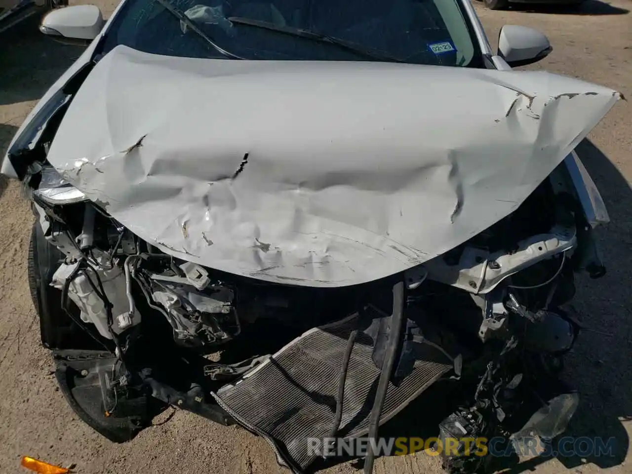 7 Photograph of a damaged car 5YFBURHE0KP875458 TOYOTA COROLLA 2019