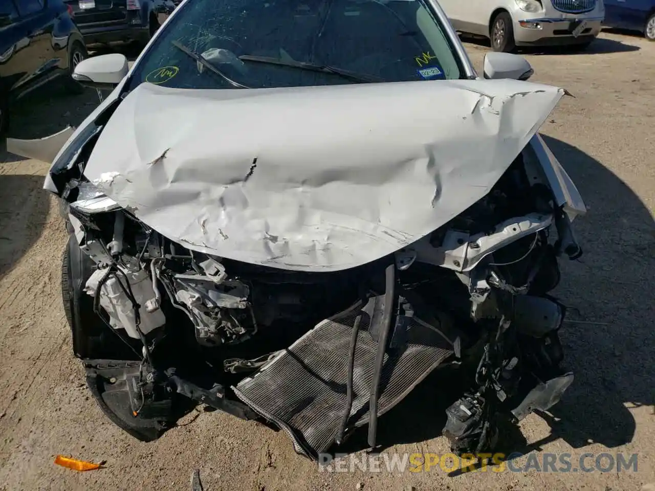 9 Photograph of a damaged car 5YFBURHE0KP875458 TOYOTA COROLLA 2019