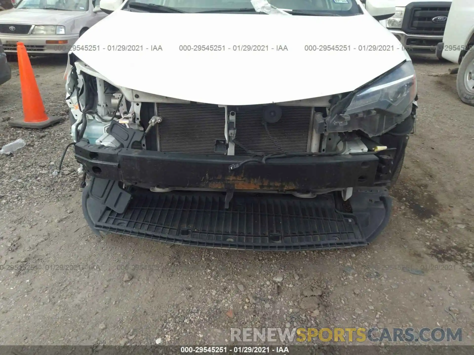 6 Photograph of a damaged car 5YFBURHE0KP875606 TOYOTA COROLLA 2019