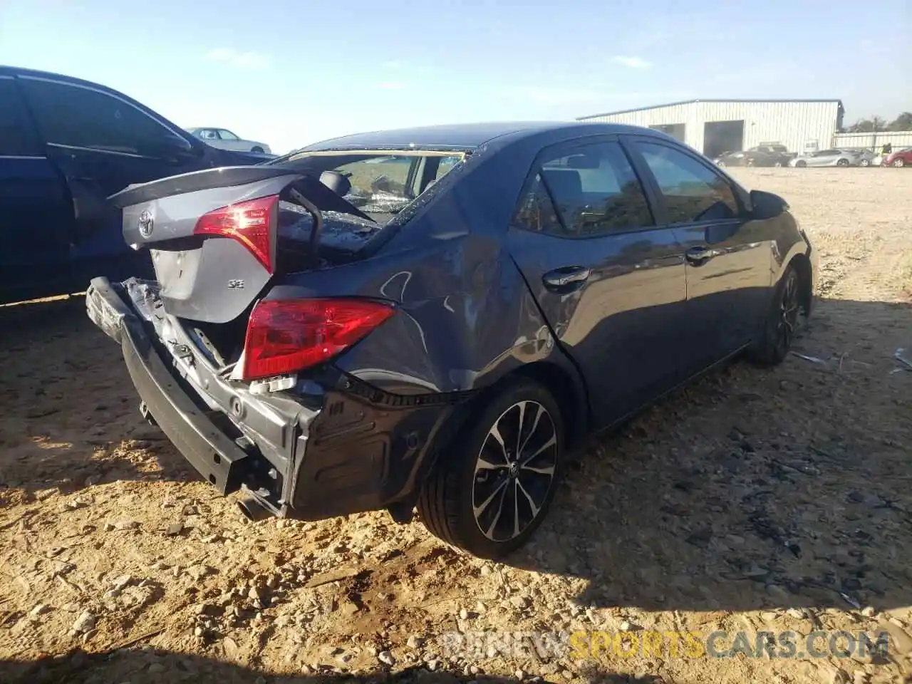 4 Photograph of a damaged car 5YFBURHE0KP875721 TOYOTA COROLLA 2019