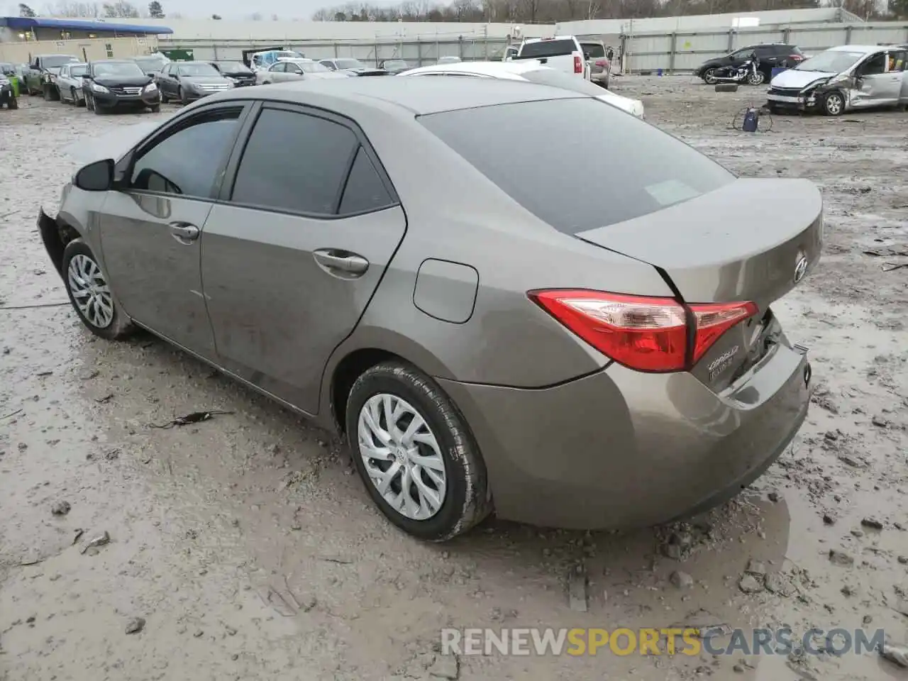 3 Photograph of a damaged car 5YFBURHE0KP875850 TOYOTA COROLLA 2019