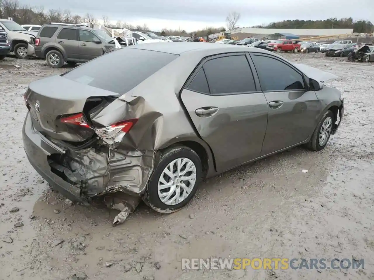 4 Photograph of a damaged car 5YFBURHE0KP875850 TOYOTA COROLLA 2019