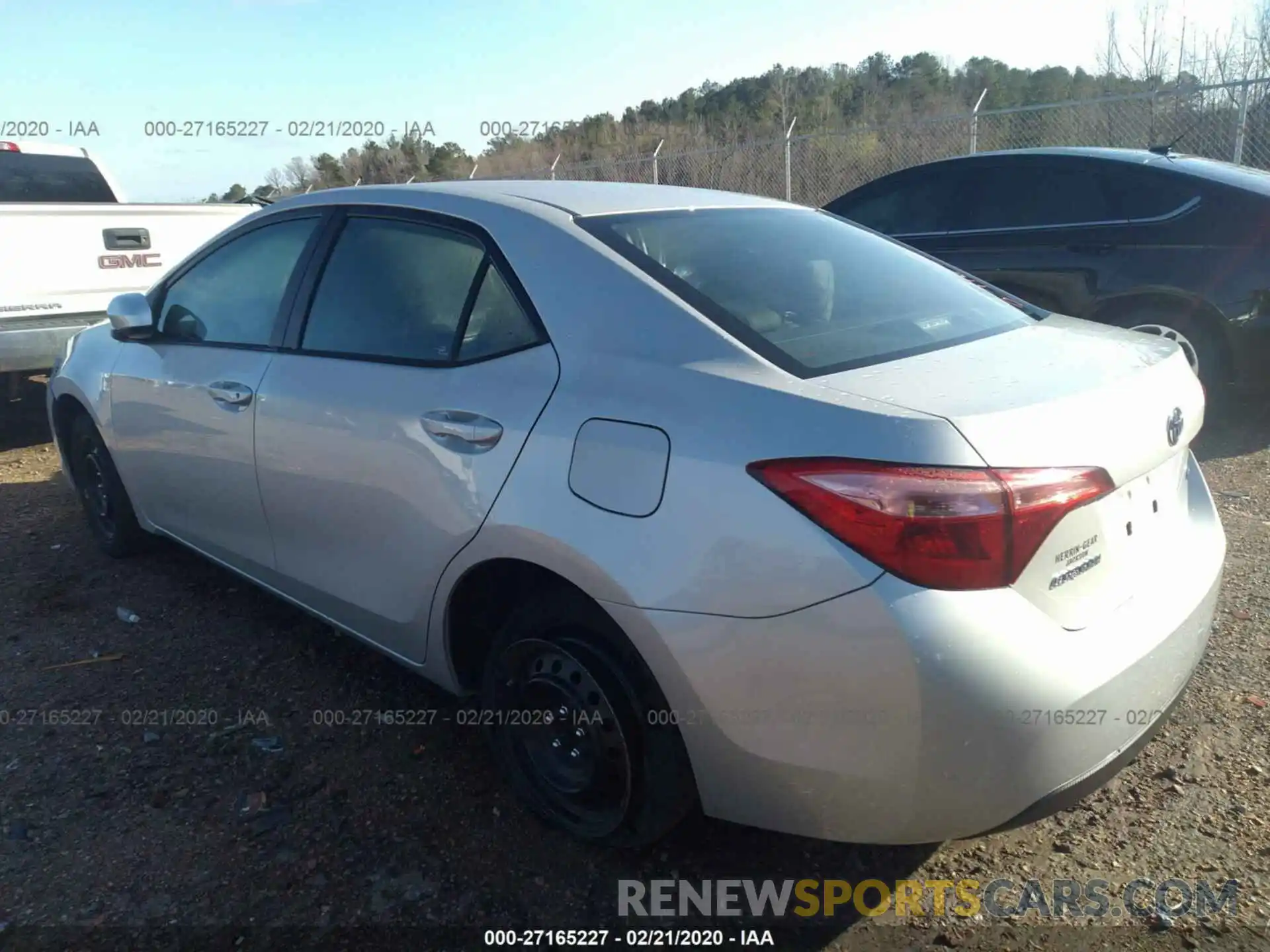 2 Photograph of a damaged car 5YFBURHE0KP875993 TOYOTA COROLLA 2019