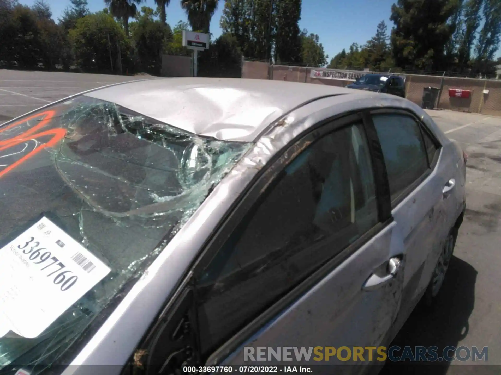 6 Photograph of a damaged car 5YFBURHE0KP876643 TOYOTA COROLLA 2019