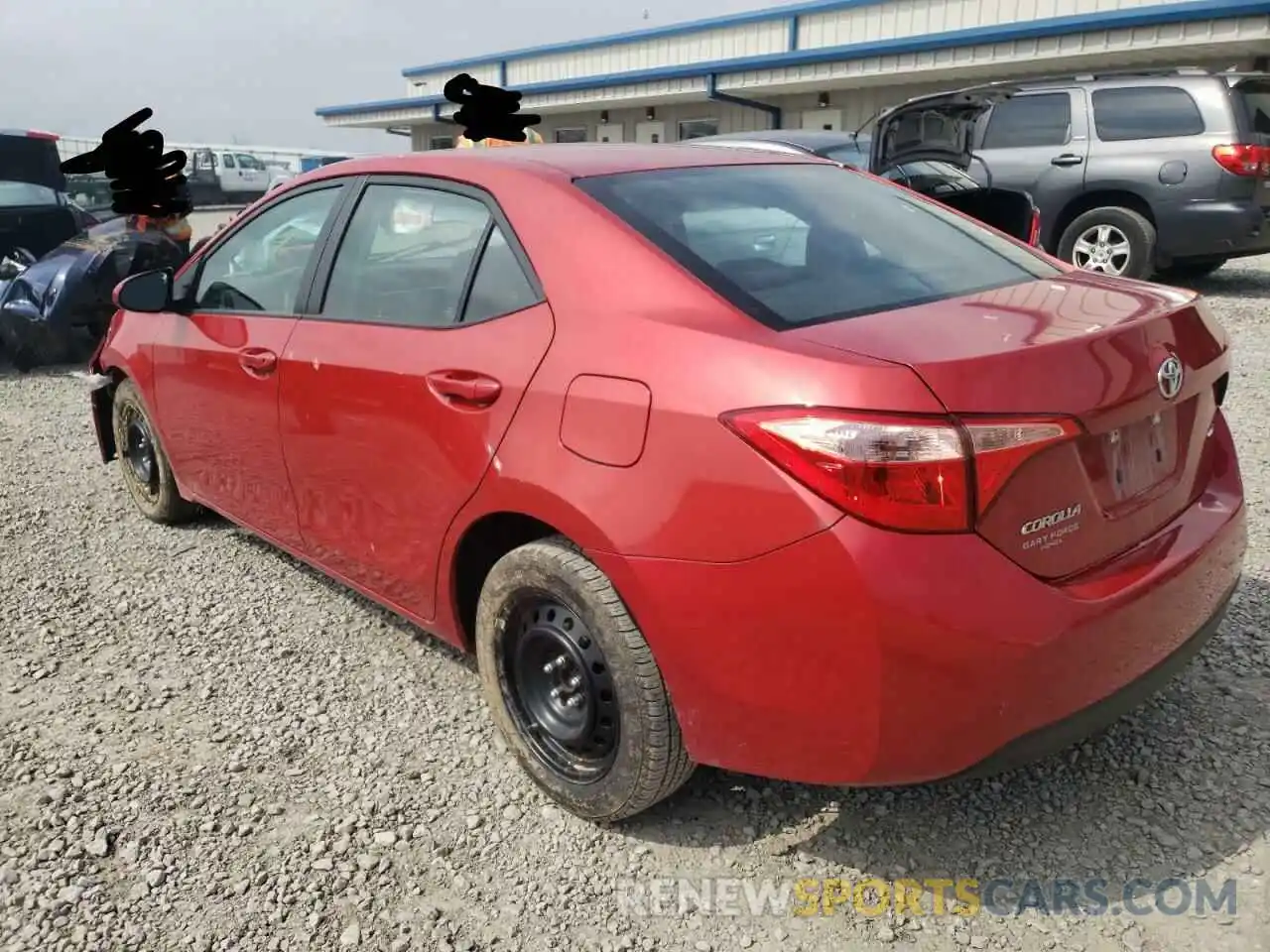 3 Photograph of a damaged car 5YFBURHE0KP877520 TOYOTA COROLLA 2019