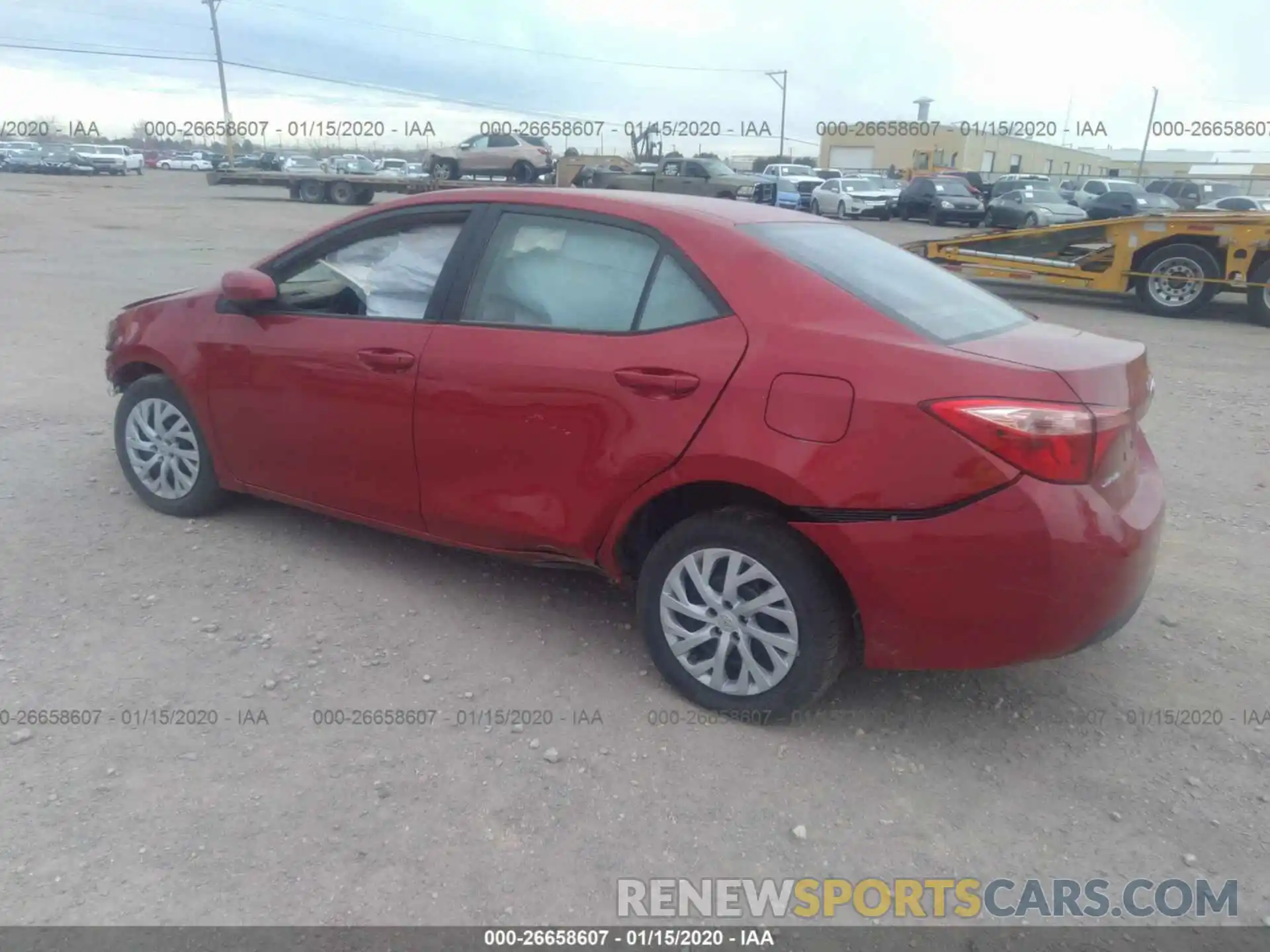 3 Photograph of a damaged car 5YFBURHE0KP878179 TOYOTA COROLLA 2019