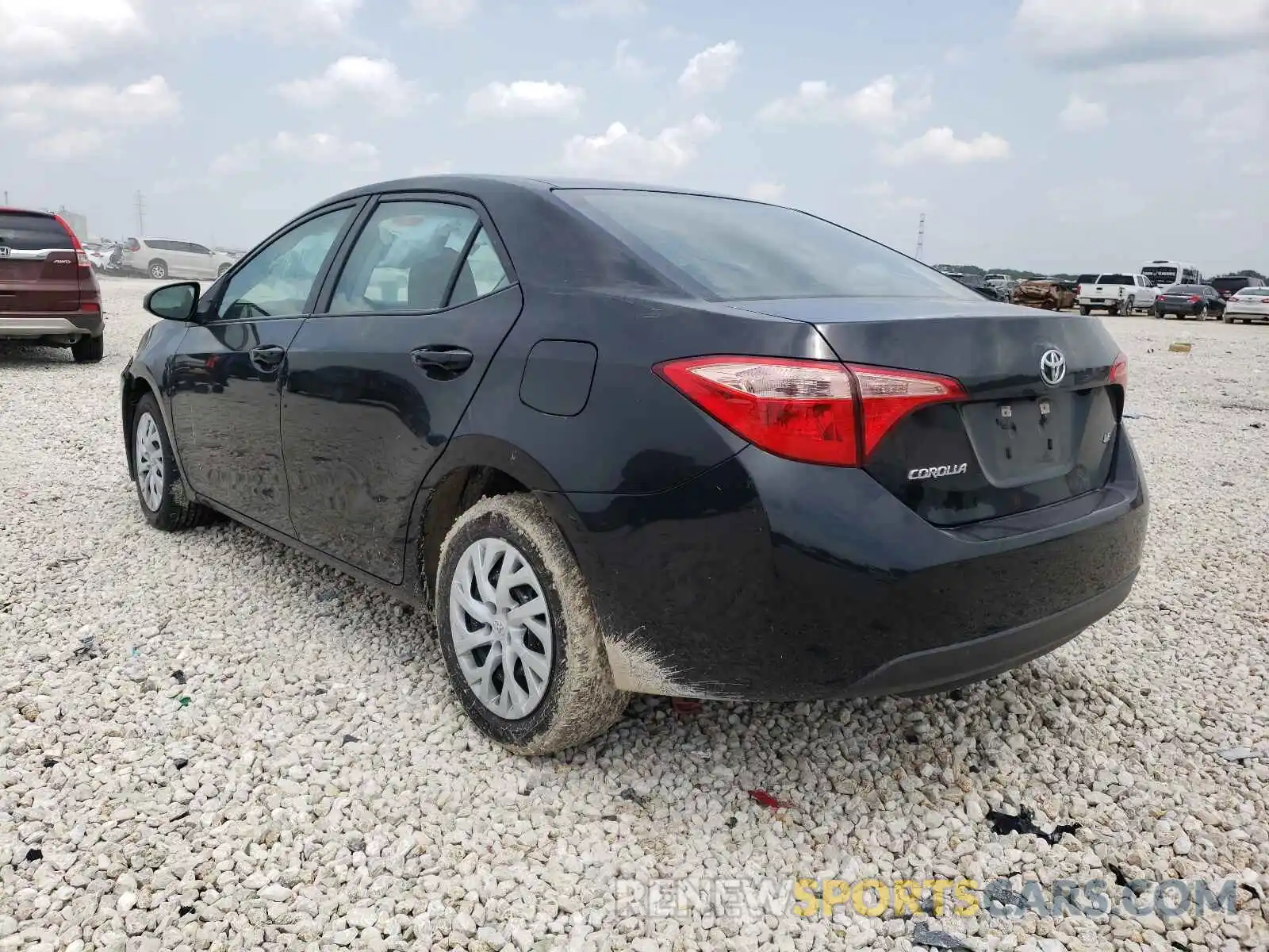 3 Photograph of a damaged car 5YFBURHE0KP878490 TOYOTA COROLLA 2019