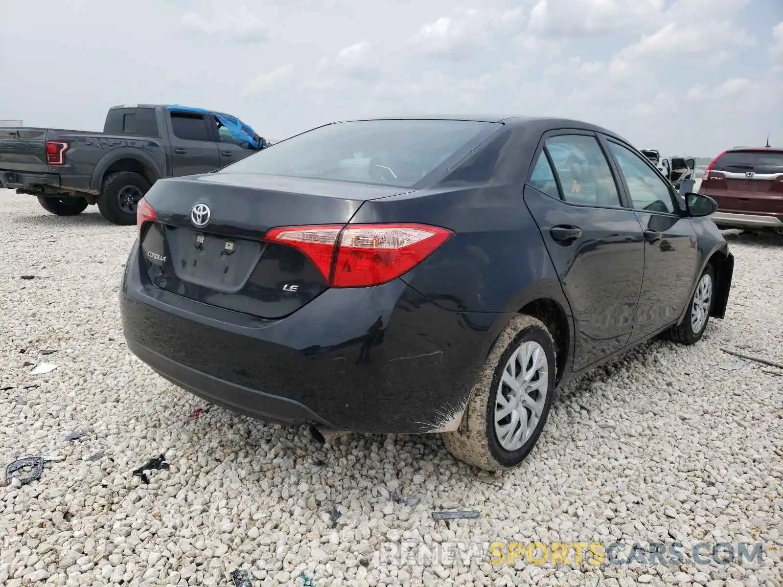 4 Photograph of a damaged car 5YFBURHE0KP878490 TOYOTA COROLLA 2019