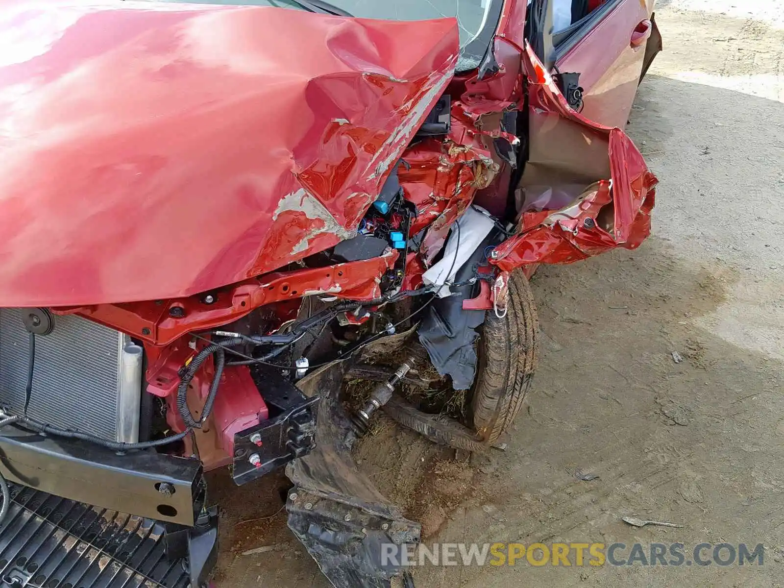 9 Photograph of a damaged car 5YFBURHE0KP878652 TOYOTA COROLLA 2019