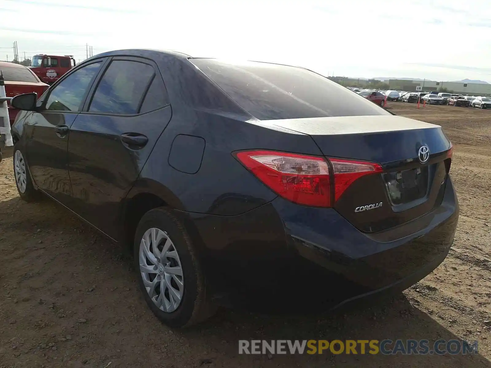 3 Photograph of a damaged car 5YFBURHE0KP878828 TOYOTA COROLLA 2019