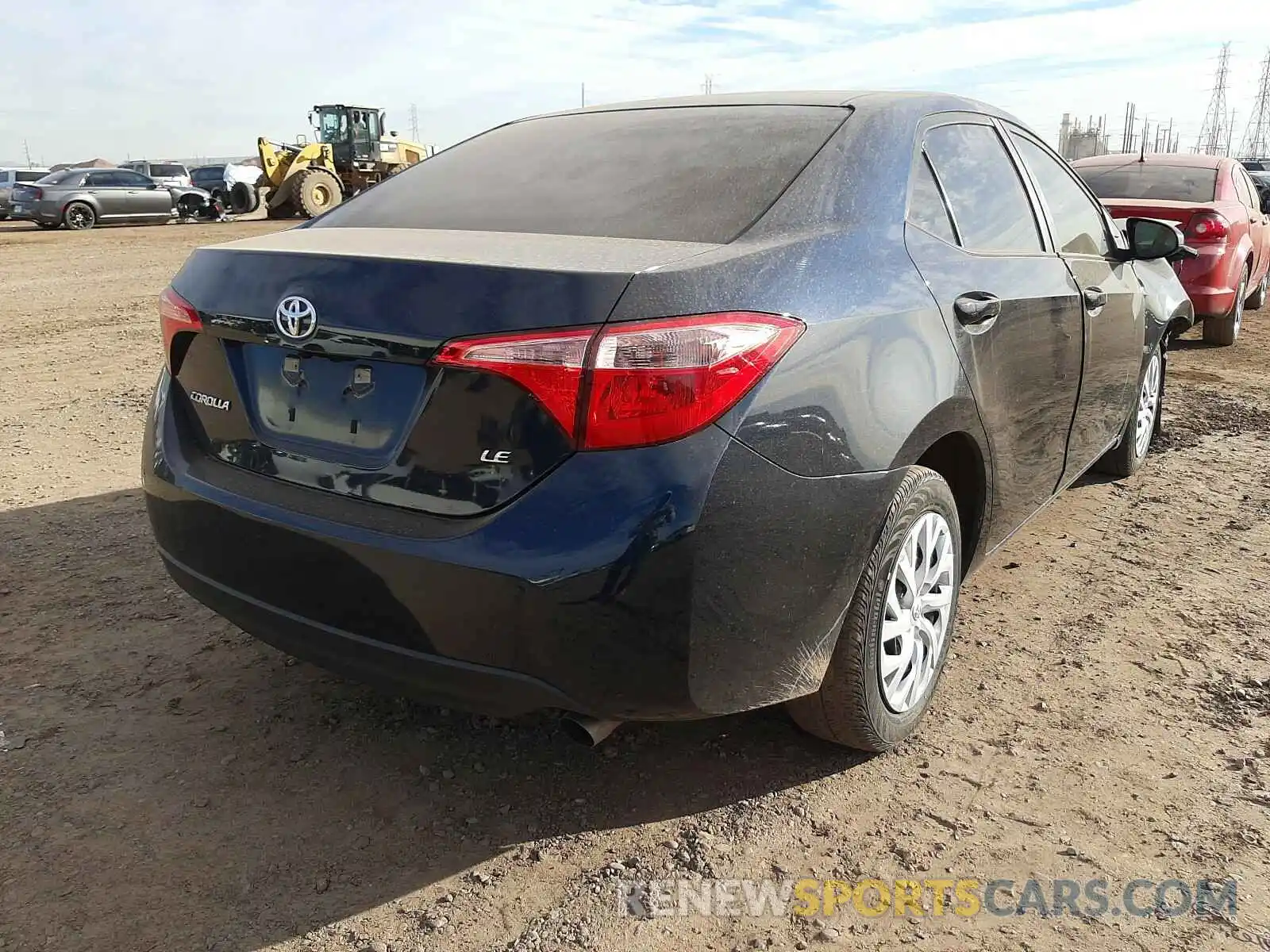 4 Photograph of a damaged car 5YFBURHE0KP878828 TOYOTA COROLLA 2019