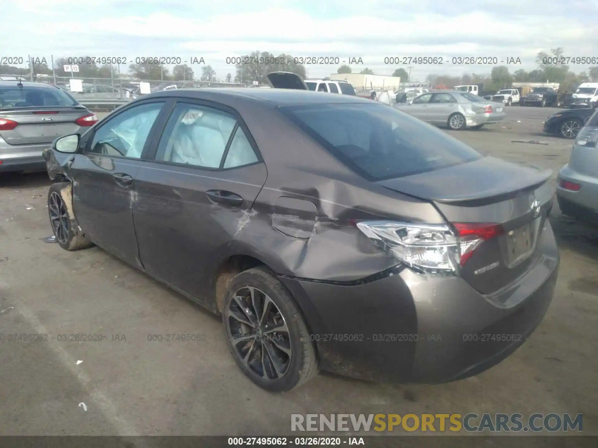 3 Photograph of a damaged car 5YFBURHE0KP879378 TOYOTA COROLLA 2019