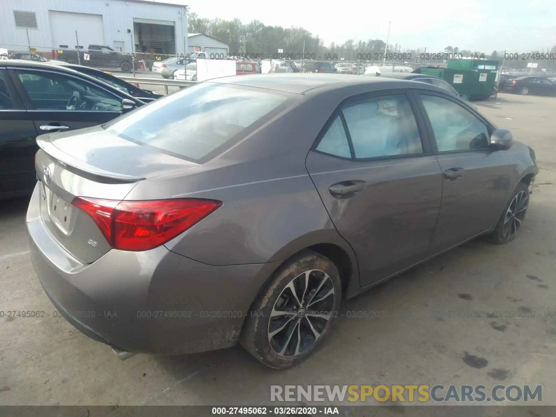 4 Photograph of a damaged car 5YFBURHE0KP879378 TOYOTA COROLLA 2019