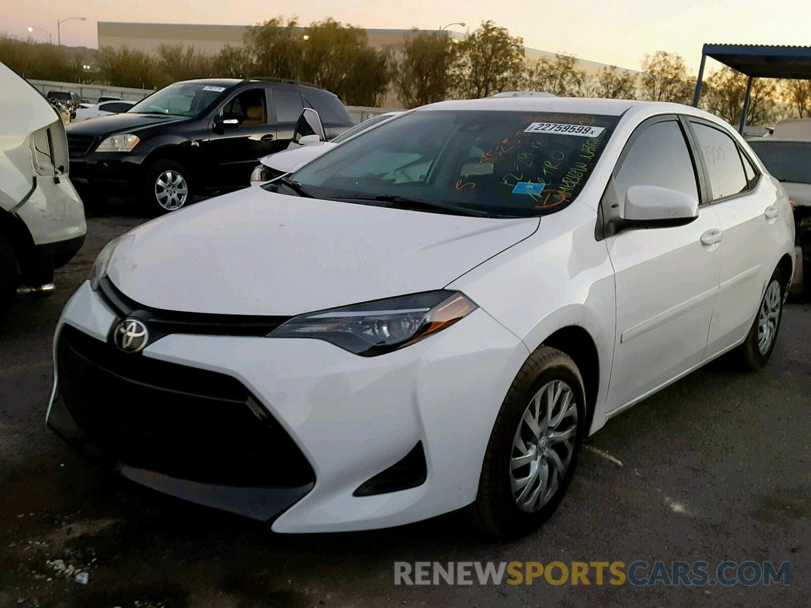 2 Photograph of a damaged car 5YFBURHE0KP879560 TOYOTA COROLLA 2019