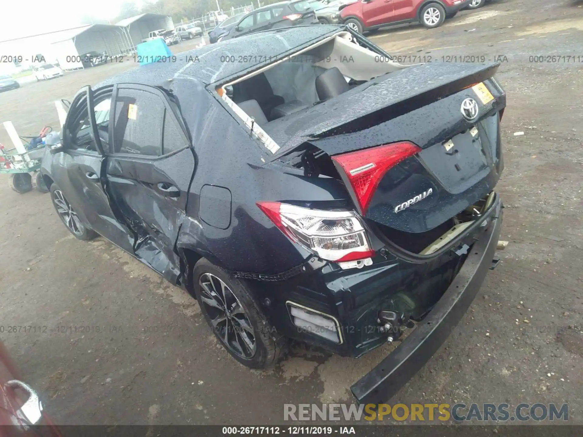 3 Photograph of a damaged car 5YFBURHE0KP879574 TOYOTA COROLLA 2019