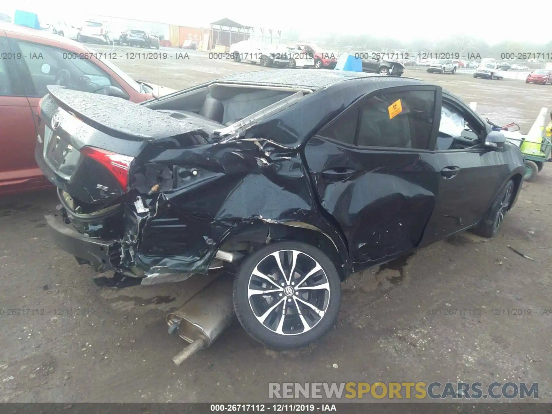 4 Photograph of a damaged car 5YFBURHE0KP879574 TOYOTA COROLLA 2019