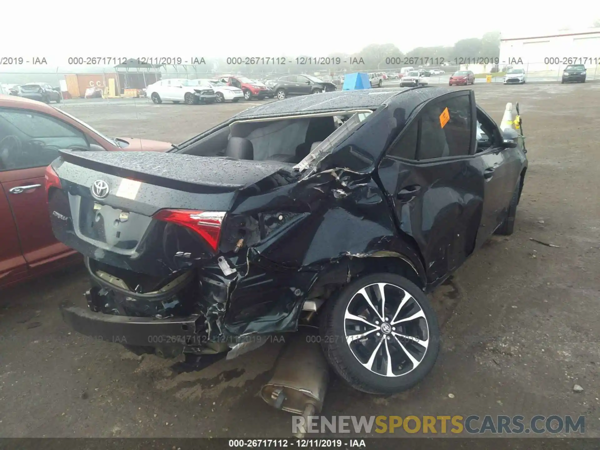 6 Photograph of a damaged car 5YFBURHE0KP879574 TOYOTA COROLLA 2019