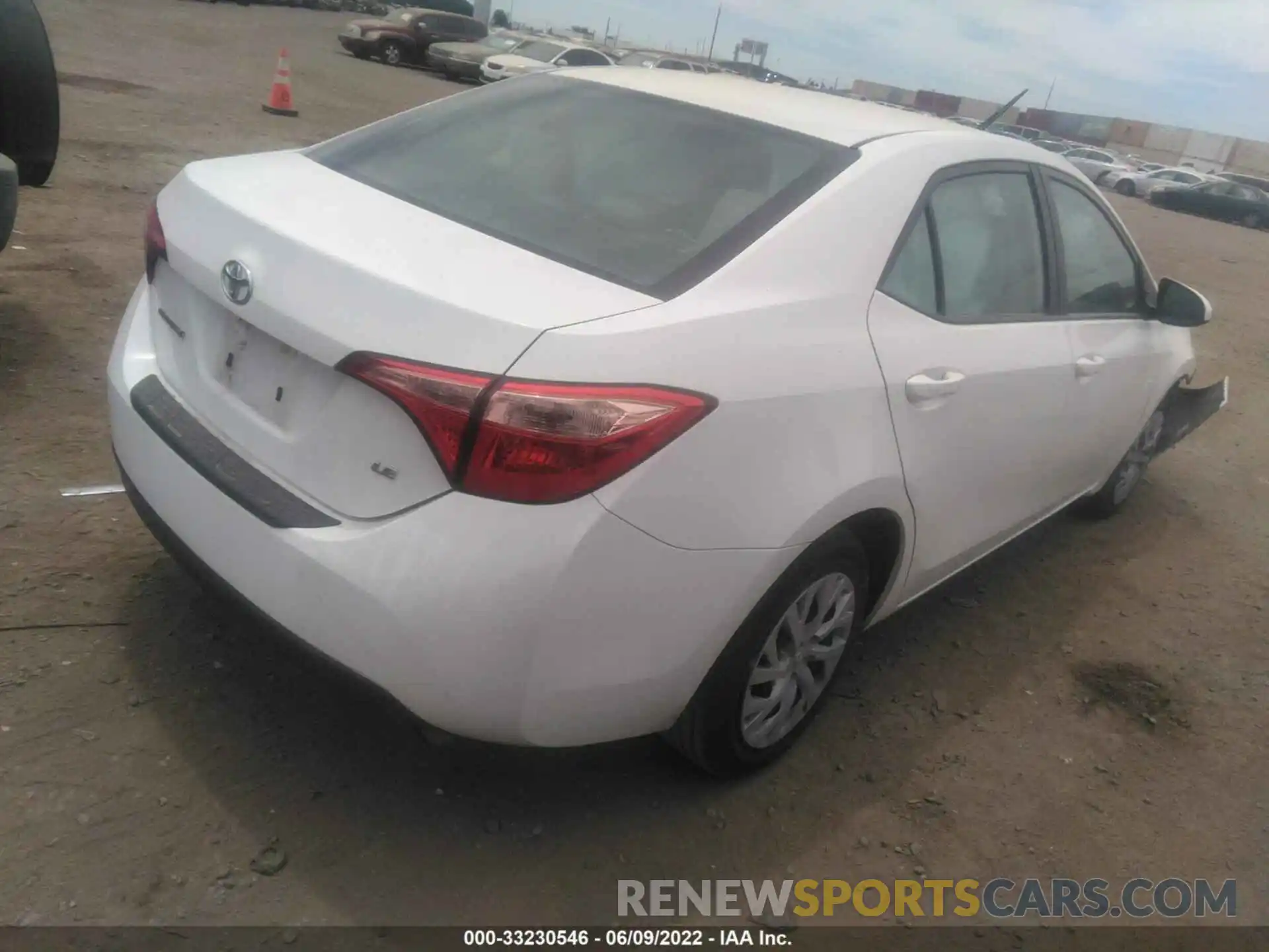 4 Photograph of a damaged car 5YFBURHE0KP880241 TOYOTA COROLLA 2019