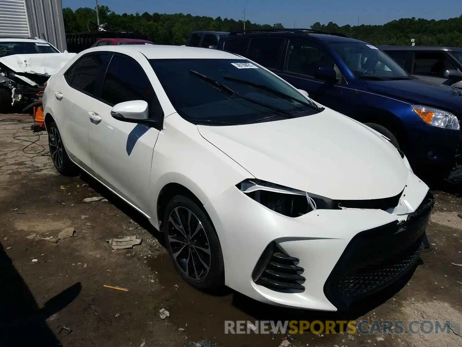 1 Photograph of a damaged car 5YFBURHE0KP880515 TOYOTA COROLLA 2019