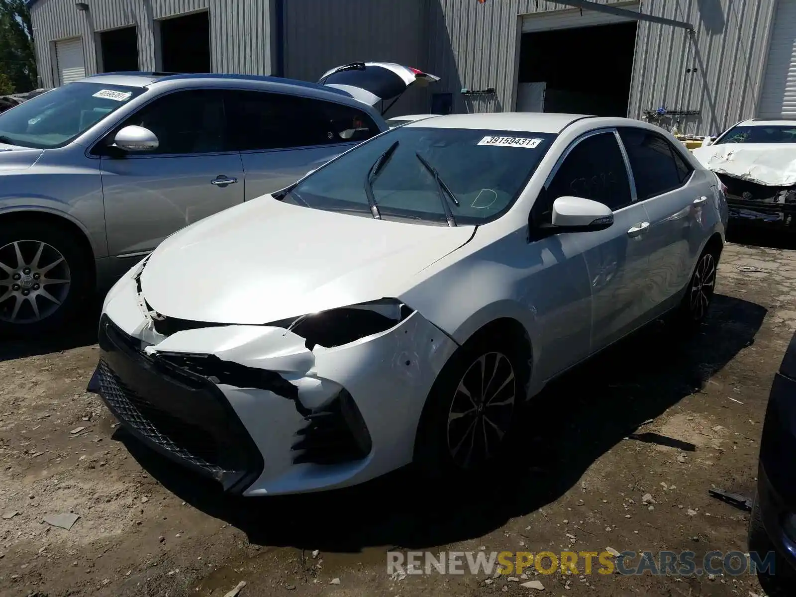 2 Photograph of a damaged car 5YFBURHE0KP880515 TOYOTA COROLLA 2019