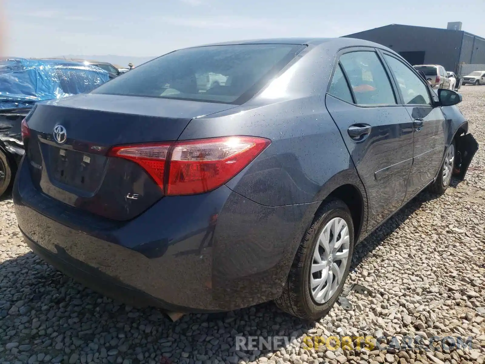 4 Photograph of a damaged car 5YFBURHE0KP880630 TOYOTA COROLLA 2019