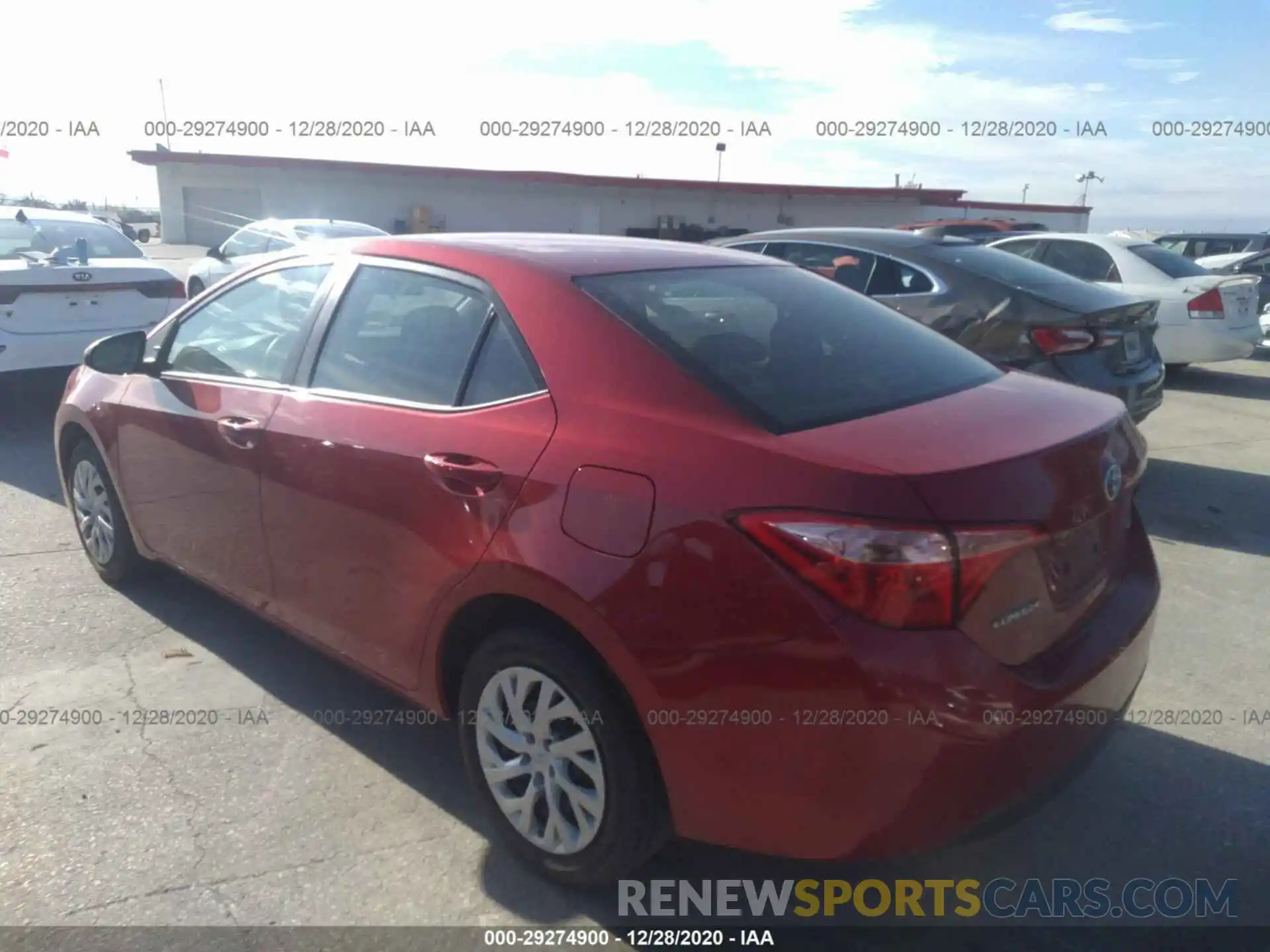 3 Photograph of a damaged car 5YFBURHE0KP881017 TOYOTA COROLLA 2019