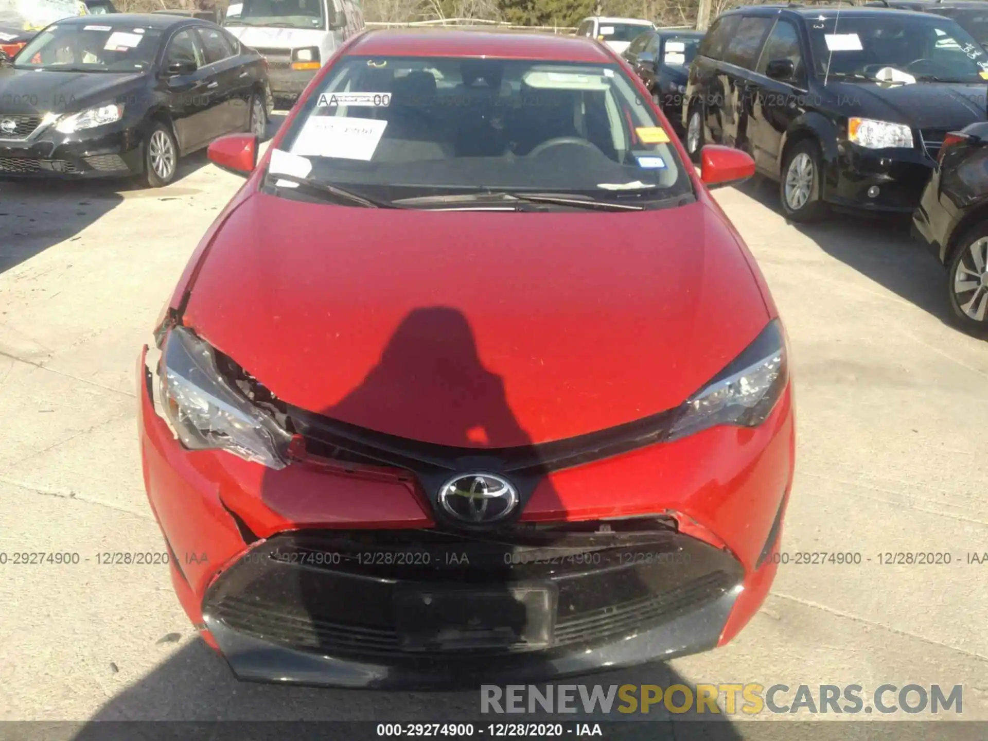 6 Photograph of a damaged car 5YFBURHE0KP881017 TOYOTA COROLLA 2019