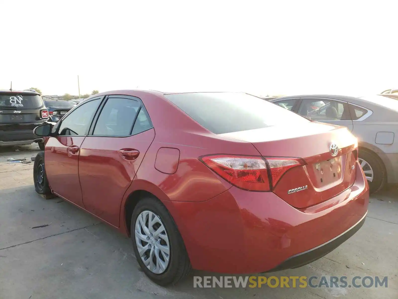 3 Photograph of a damaged car 5YFBURHE0KP881390 TOYOTA COROLLA 2019