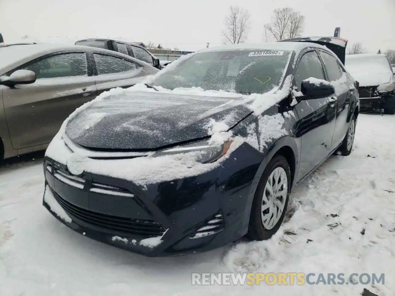 2 Photograph of a damaged car 5YFBURHE0KP882989 TOYOTA COROLLA 2019