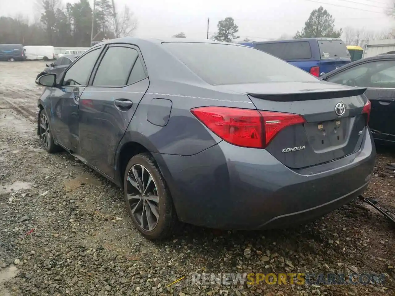 3 Photograph of a damaged car 5YFBURHE0KP883544 TOYOTA COROLLA 2019