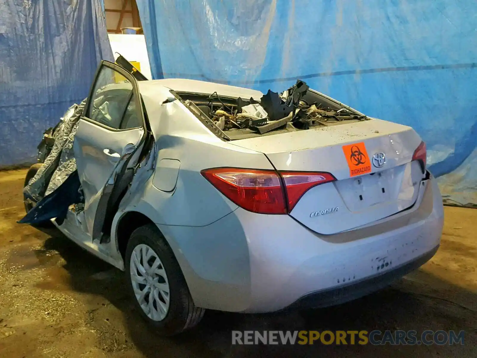 3 Photograph of a damaged car 5YFBURHE0KP884418 TOYOTA COROLLA 2019