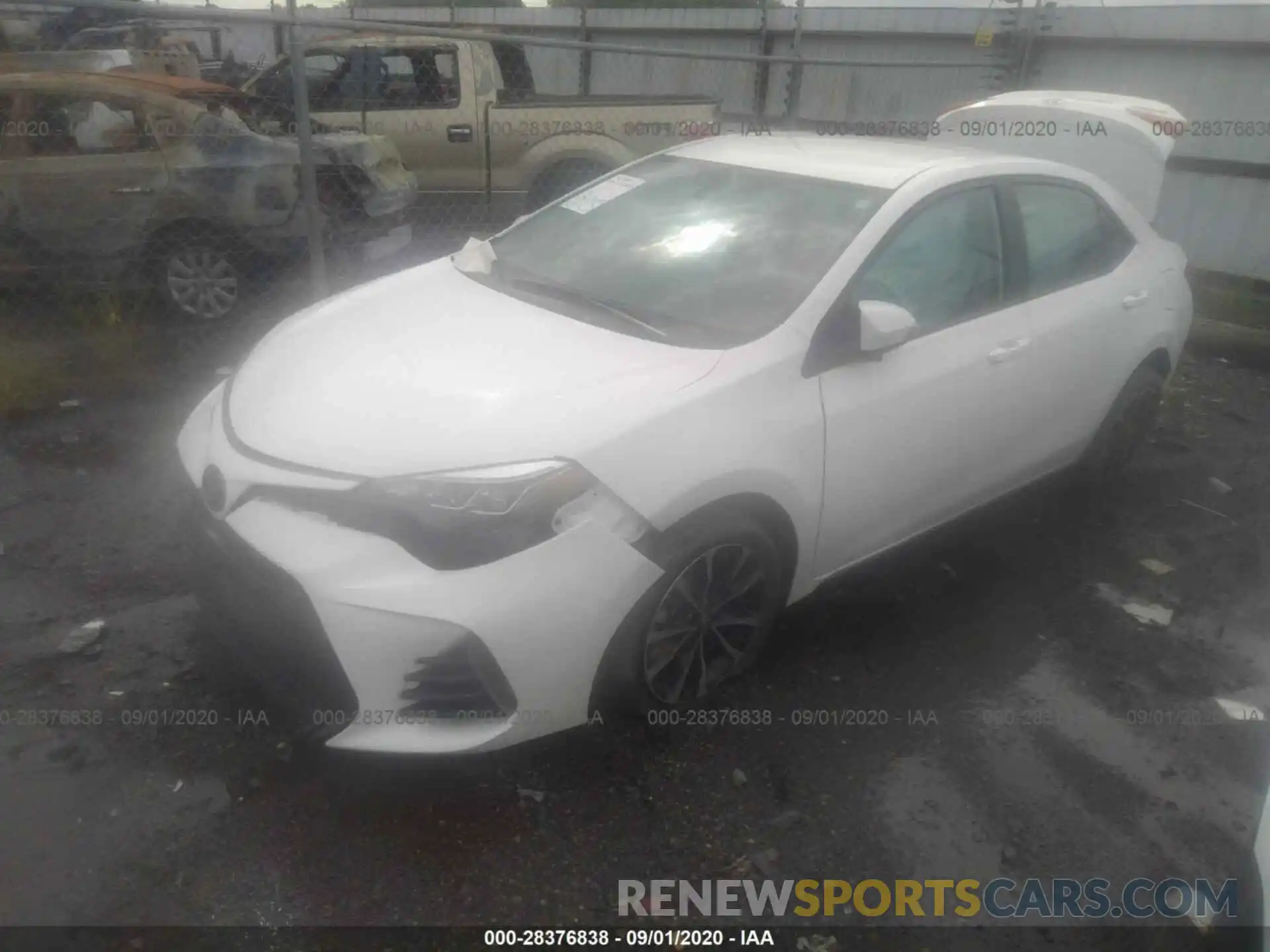 2 Photograph of a damaged car 5YFBURHE0KP884502 TOYOTA COROLLA 2019