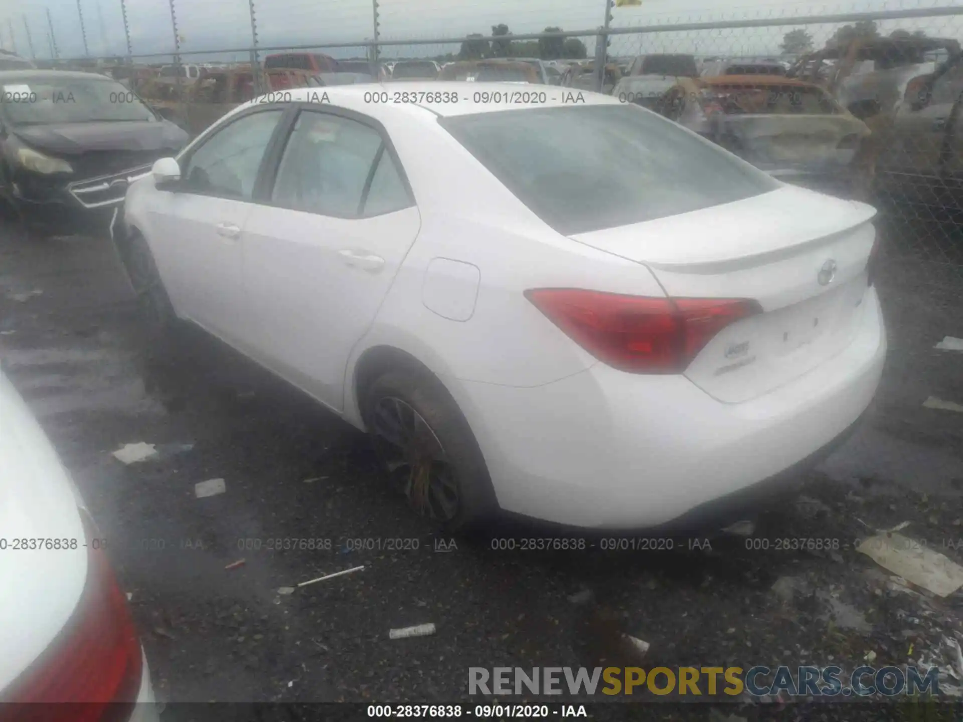 3 Photograph of a damaged car 5YFBURHE0KP884502 TOYOTA COROLLA 2019