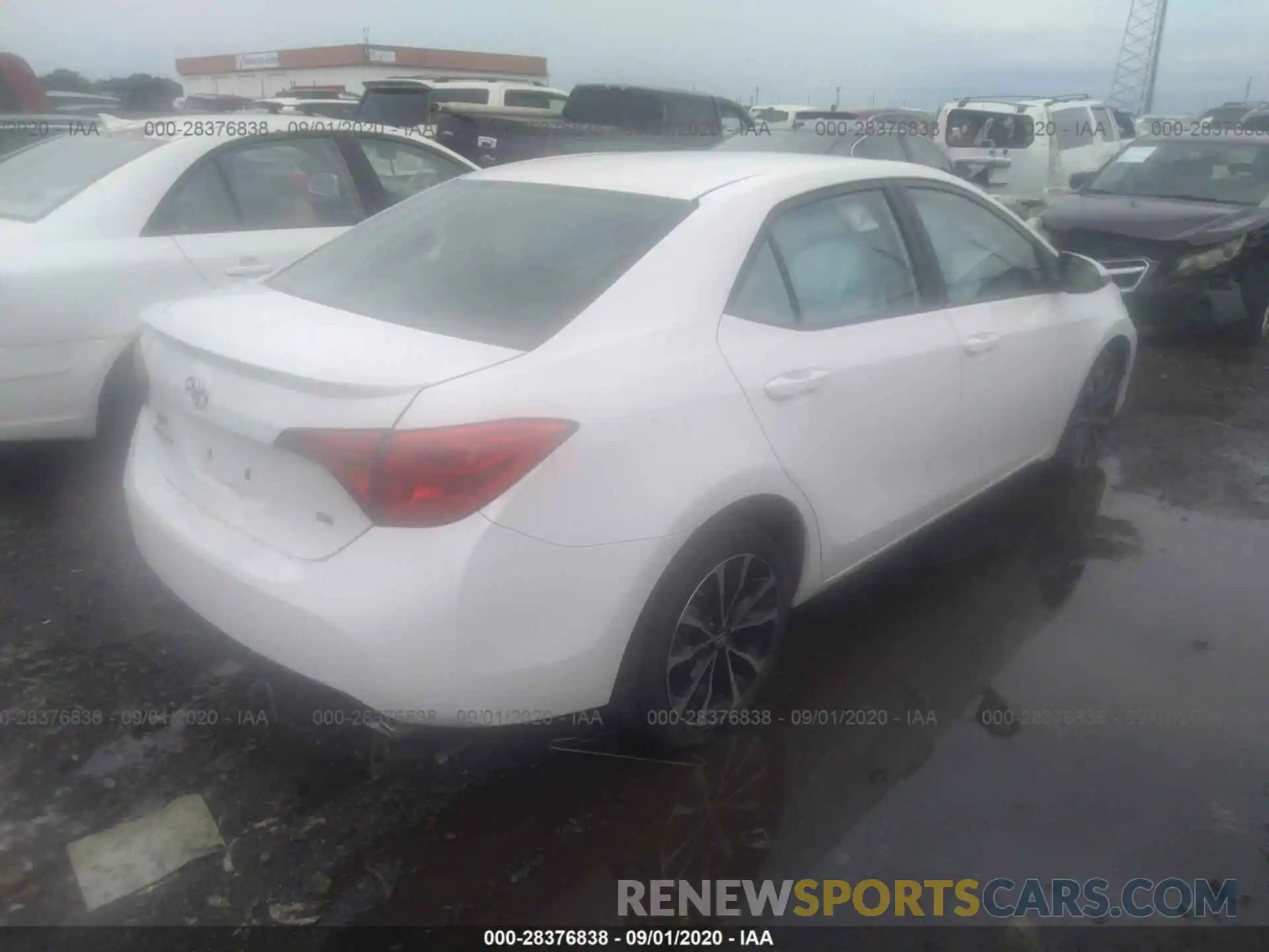 4 Photograph of a damaged car 5YFBURHE0KP884502 TOYOTA COROLLA 2019