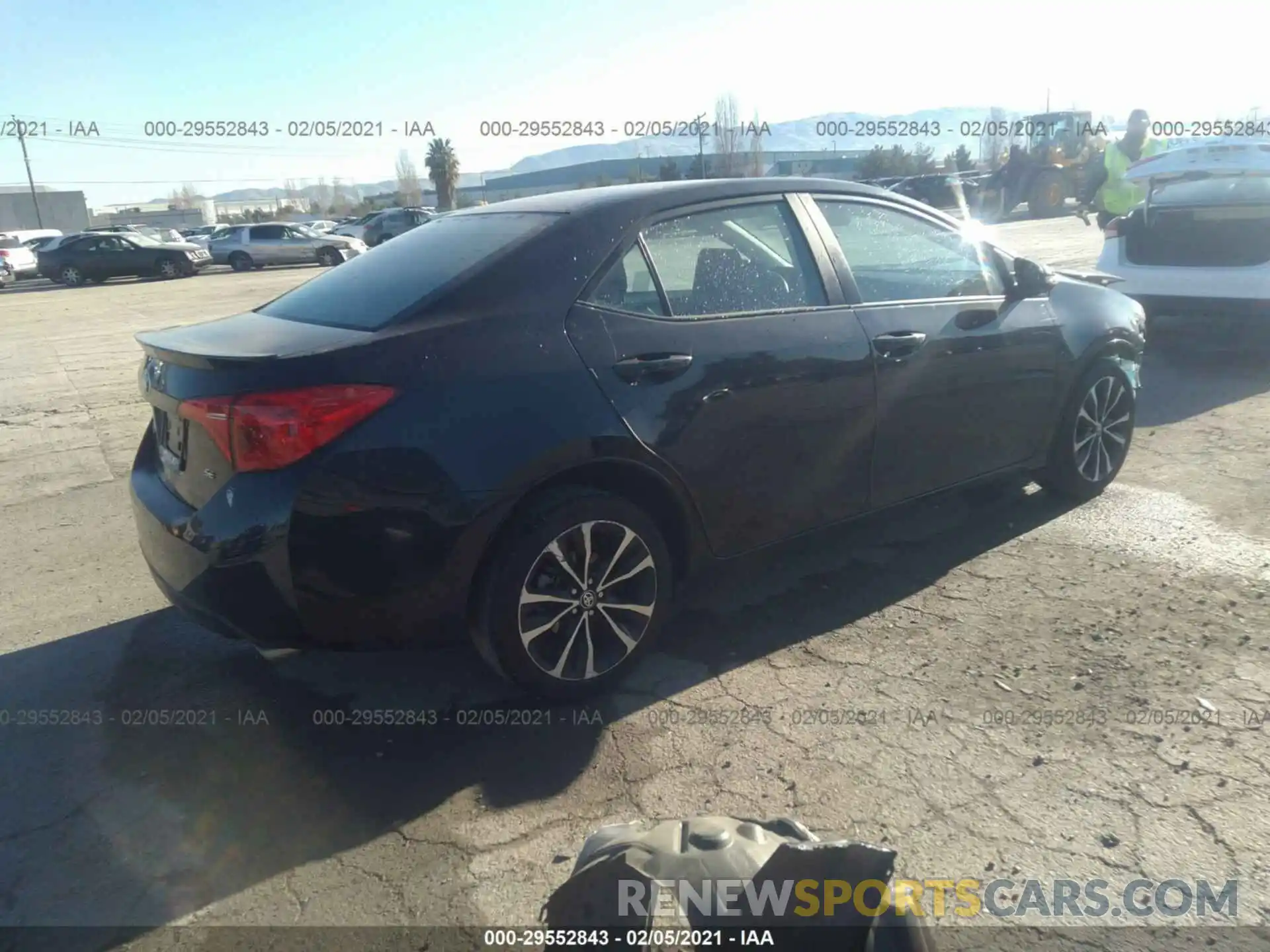 4 Photograph of a damaged car 5YFBURHE0KP884709 TOYOTA COROLLA 2019